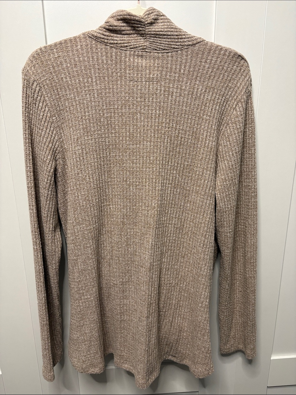 Anthropologie Akemi + Kin waffle knit faux wrap top - Picture 6 of 7